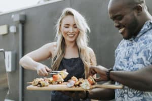 get close to them by "braaing" together