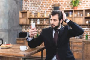 he cares too much about his looks