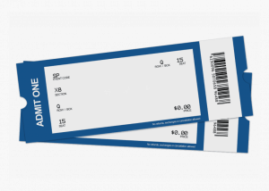 concert ticket