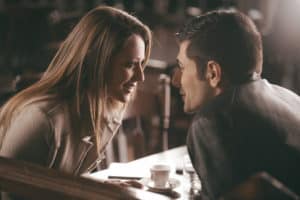 an excessive eye contact