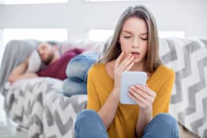 look through his account