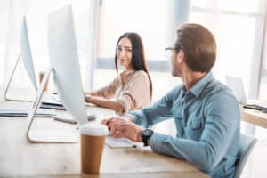 look what he does closely