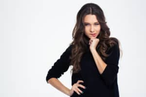 they bite their lips