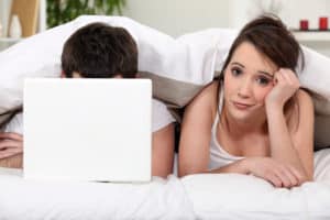 his behaviors slightly changes