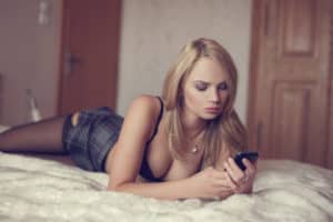 she gets jealous when you post about other ladies on social media