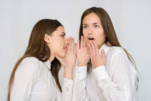 your best friend talk about you behind your back