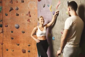 her body language give her away