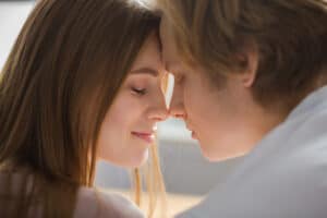 she initiates unnecessary physical contact