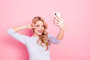 she sends you unsolicited sexy pictures