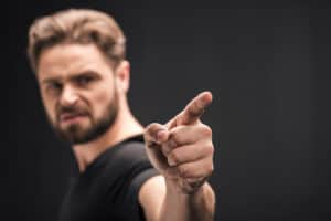 he is intentionally homophobic